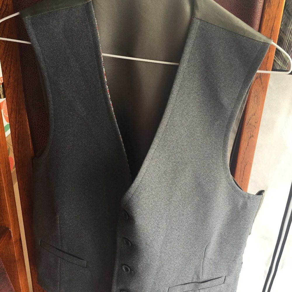 Classic large reversible vest L.
